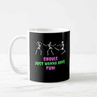 Ghouls nur Wanna haben Spaß Lazy Sloth Kaffeetasse