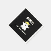 Ghouls nur Wanna haben Spaß Retro Design Serviette (Ecke)