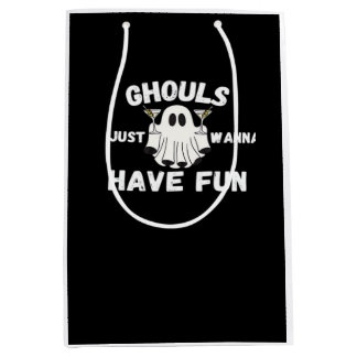 Ghouls nur Wanna Spaß haben - Funny Halloween Cock Mittlere Geschenktüte