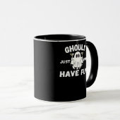 Ghouls nur Wanna Spaß haben - Funny Halloween Cock Tasse (VorderseiteRechts)