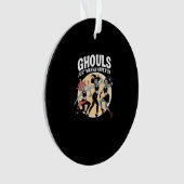 Ghouls nur wollen Spaß haben Herbst & Basic Ornament (Vorderseite)