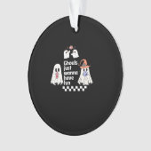 Ghouls nur wollen Spaß haben Herbstwochen Ornament (Vorderseite)