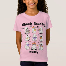 Ghouls Reader Books T - Shirt