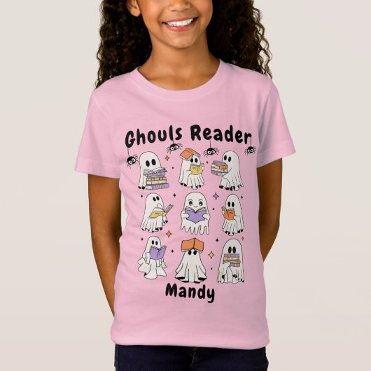 Ghouls Reader Books T - Shirt (Vorderseite)