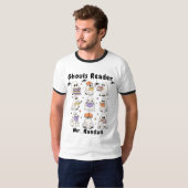 Ghouls Reader Books Teacher's T - Shirt (Vorne ganz)