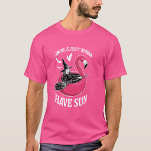 Ghouls wollen einfach nur Sonnenhexe auf einem Poo T-Shirt