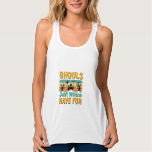 Ghouls wollen nur Spaß Halloween-Design_1 Tank Top