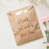 Ghouls Wollte einfach, Spaß Halloween Gefallen Tas Geschenktütchen (Versiegelt)