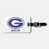 GHS Orchester-Gepäckanhänger Gepäckanhänger (Vorderseite horizontal)
