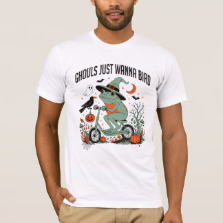 Ghule wollen nur Vögel Lustiger Frosch T-Shirt