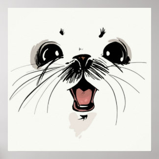 Ghus saga Comic-Fantasie Poster