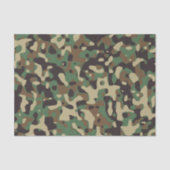 GI Camouflage Military Celebration Party Seidenpapier (Vorderseite)