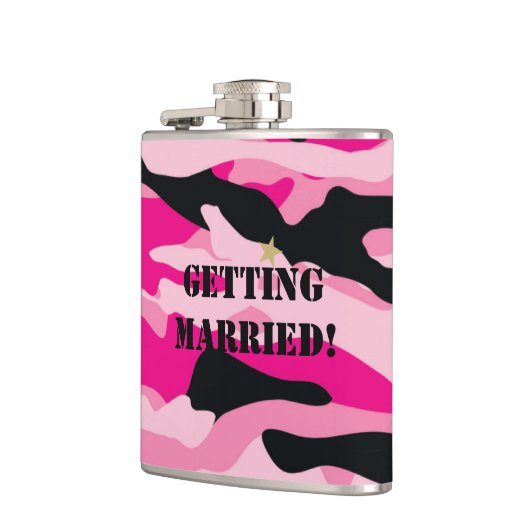 GI Jane Military Camouflage Bridge zu sein Flachmann (Links)