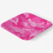 GI JANE Military Camouflage Cocktail Party Pappteller (Gewinkelt)