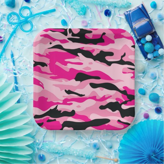 GI JANE Military Camouflage Cocktail Party Teller (Party)