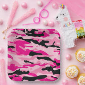 GI JANE Military Camouflage Cocktail Party Teller (Party)