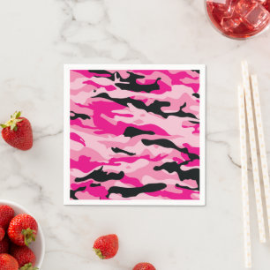 GI JANE Military Camouflage Party Napkins Serviette