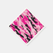 GI JANE Military Camouflage Party Napkins Serviette (Ecke)