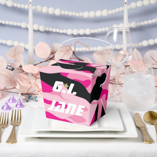 GI JANE Military Camouflage Showdusche Sprinkle Pa Geschenkschachtel (Hochzeit)