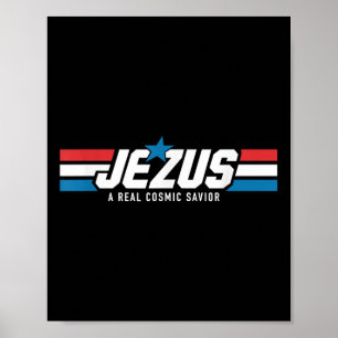 Gi Jesus Ein Wirklicher Kosmischer Retter Jesus Ch Poster
