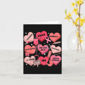 Gi Nurse Valentine Hearts Candy Gastroenterology E Karte (Gelbe Blume)