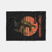 Gi Robot Poster Fleecedecke (Vorderseite (Horizontal))