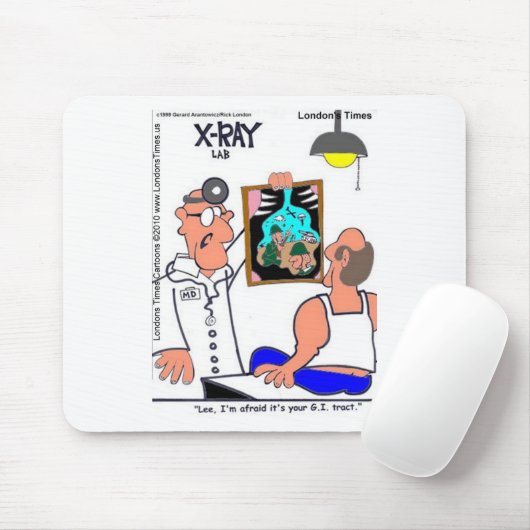 GI Tract Funny Gastrointestinal Medizinische T-Shi Mousepad (Mit Mouse)