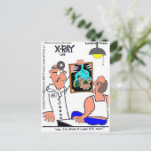 GI Tract Funny Gastrointestinal Medizinische T-Shi Postkarte (Stehend Vorderseite)