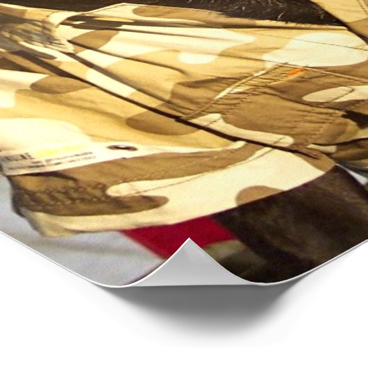 GI Yogi Kampf gegen den Krieg gegen den Terror Poster (Ecke)