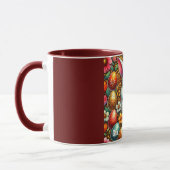 GIA ~ OSTERHASE Eier Blumen ~ Tasse (Links)