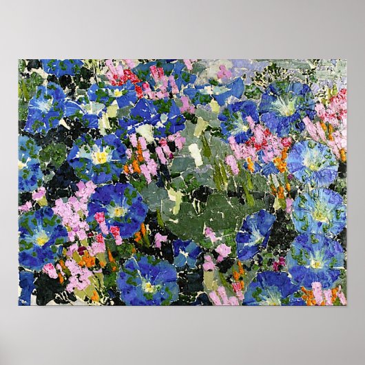 Giacometti - Blau Winden Poster (Vorne)