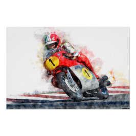 Giacomo Agostini Poster