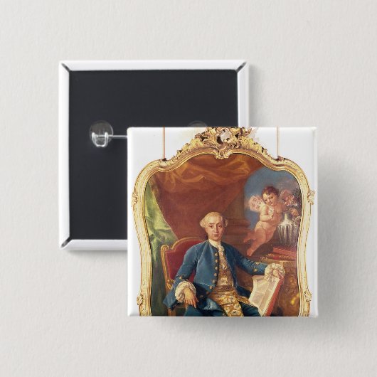 Giacomo Casanova Button (Vorne & Hinten)