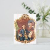 Giacomo Casanova Postkarte (Stehend Vorderseite)