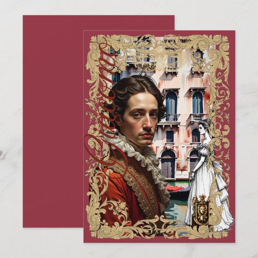 Giacomo Einladung (Vorne/Hinten)