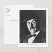 Giacomo Puccini (1858-1924) 1924 (fotolitho) (b/w) Postkarte (Vorne/Hinten)