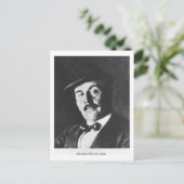 Giacomo Puccini (1858-1924) 1924 (fotolitho) (b/w) Postkarte (Stehend Vorderseite)