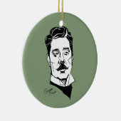 Giacomo Puccini Keramik Ornament (Rechts)