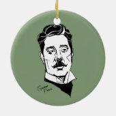 Giacomo Puccini Keramik Ornament (Hinten)