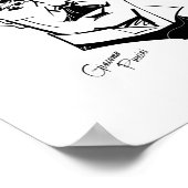 Giacomo Puccini Poster (Ecke)