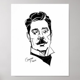 Giacomo Puccini Poster
