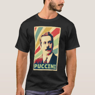 Giacomo Puccini Vintage-Farben T-Shirt