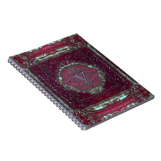 Giadeen Venus Vintag Monogram Notizblock (Rechte Seite)