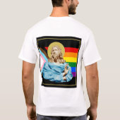 Gian Lorenzo Bernini Bust of Christ 1679 PRIDE T-Shirt (Rückseite)