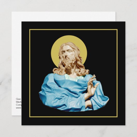 Gian Lorenzo Bernini Büste von Christus 1679 (Vorne/Hinten)