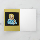 Gian Lorenzo Bernini Büste von Christus 1679 Dankeskarte (Innenseite)