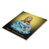 Gian Lorenzo Bernini Büste von Christus 1679 Fliese (Seite)