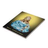 Gian Lorenzo Bernini Büste von Christus 1679 Fliese (Seite)