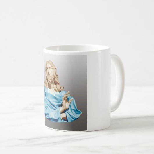 Gian Lorenzo Bernini Büste von Christus 1679 Kaffeetasse (VorderseiteRechts)