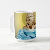 Gian Lorenzo Bernini Büste von Christus 1679 Kaffeetasse (Vorderseite Links)